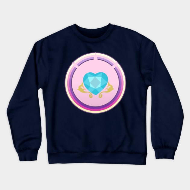 Subtle Brony - Princess Cadence Cutie Circle Crewneck Sweatshirt by nimaru